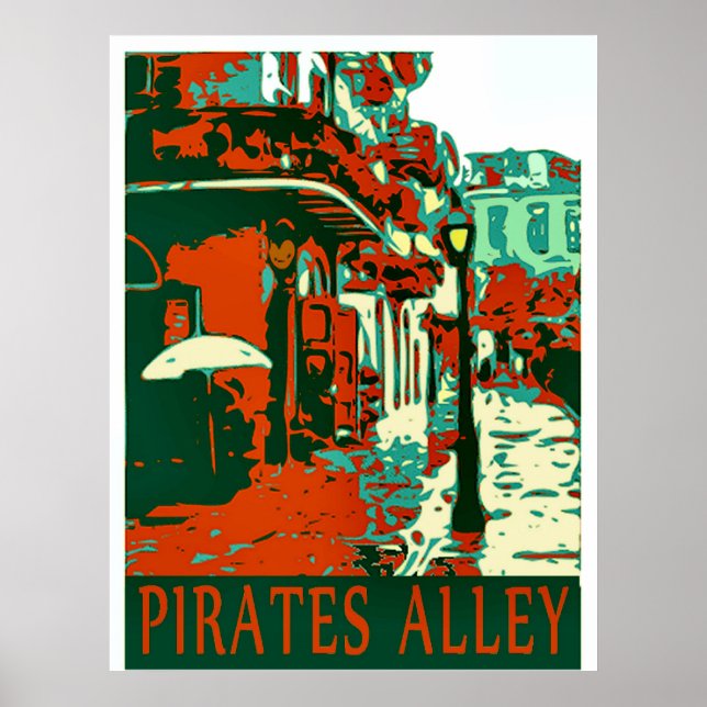 Póster Pirates Alley (Frente)