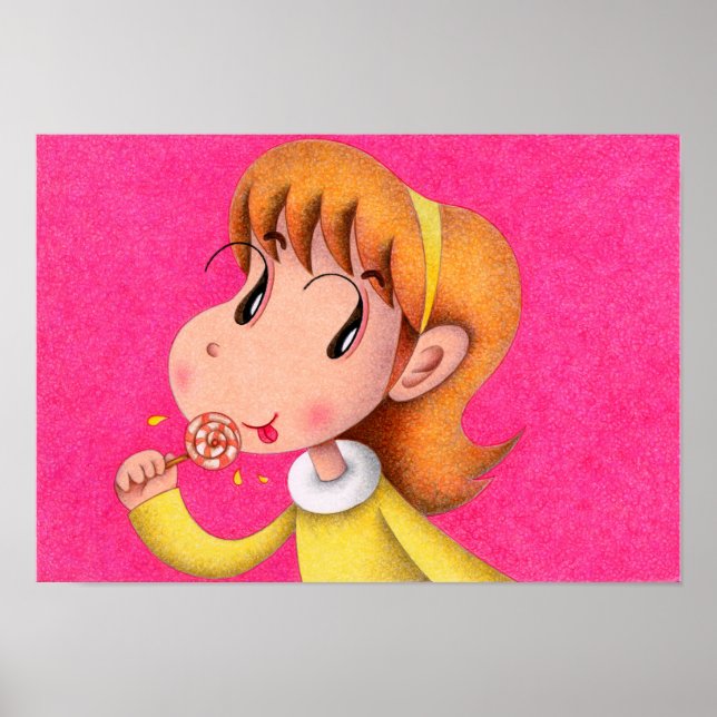 Póster Piruleta. (Frente)