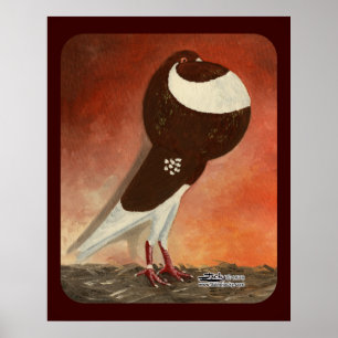 Póster Piruto de cropper de Red Norwich