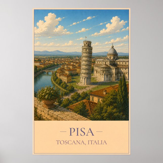 Póster Pisa (Frente)