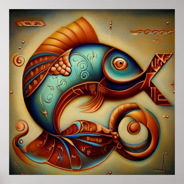 Póster Pisces 10 (Frente)