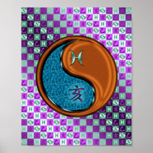 Póster Pisces & Wood Boar