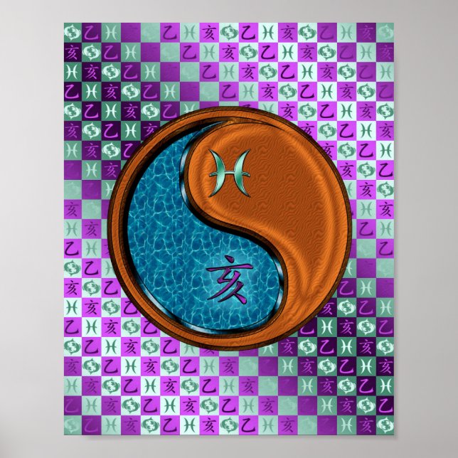 Póster Pisces & Wood Boar (Frente)