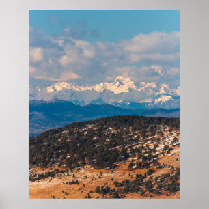 Póster Piscilla del Triglav naranja