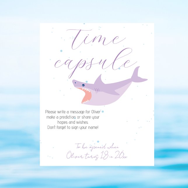 Póster Piscina de Fiestas de verano de tiburón y cápsula  (Subido por el creador)