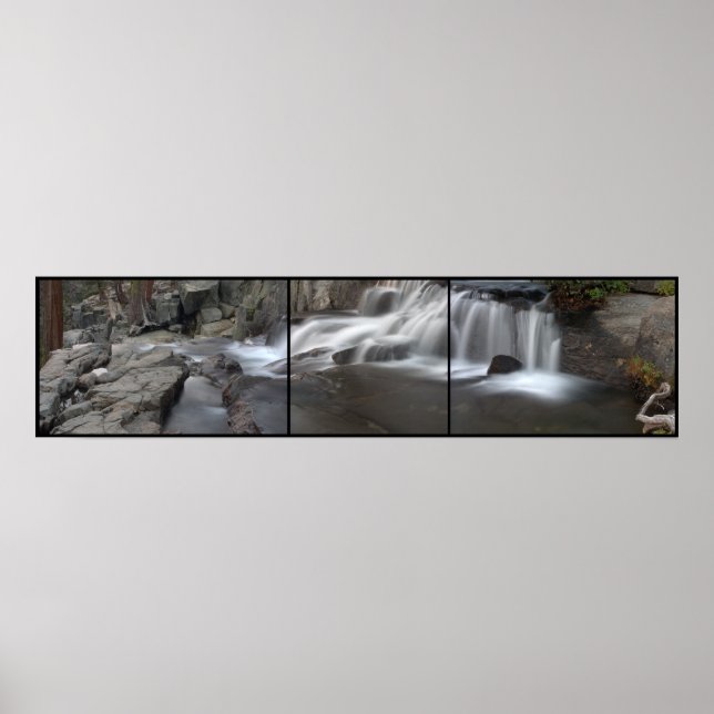 Póster Piscina de Sueños - El águila cae sobre el lago Ta (Frente)