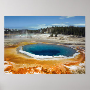 Póster Piscina del ópalo