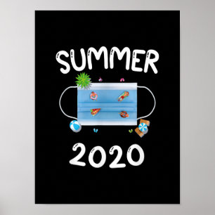 Póster Piscina Mascarilla de la cara Máscaras de la másca