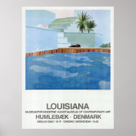 Póster Piscina Y Escaleras