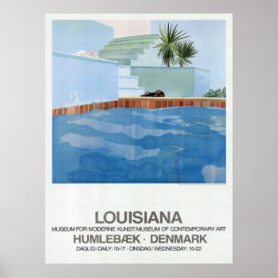 Póster Piscina Y Escaleras