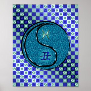 Póster Pisos y agua