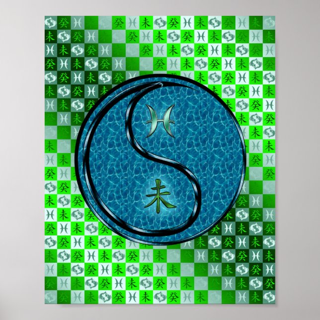 Póster Pisos y cabra de agua (Frente)