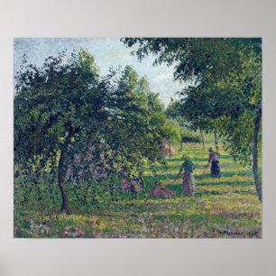 Póster Pissarro - Árboles De Apple En Eragny 1895