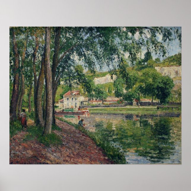 Póster Pissarro - Canal De Loing 1902 (Frente)
