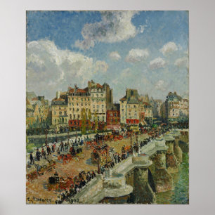 Póster Pissarro - El Pont-Neuf