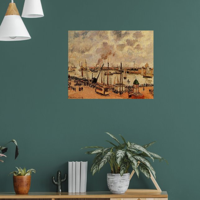 Póster Pissarro - El Puerto Le Havre (Salón 1)