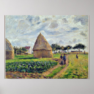 PÓSTER PISSARRO - HASTA EL PUNTO DE PARCHE