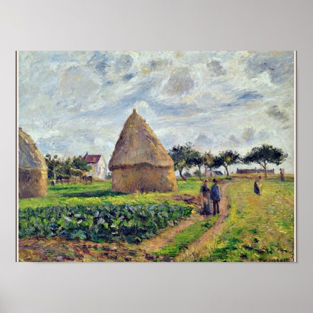 PÓSTER PISSARRO - HASTA EL PUNTO DE PARCHE (Frente)