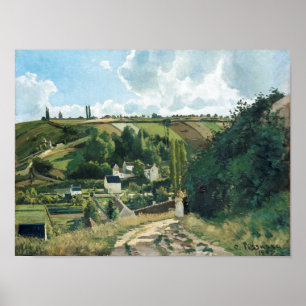 Póster Pissarro - Jalais Hill, Pontoise,