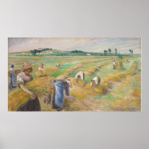 Póster Pissarro - La cosecha