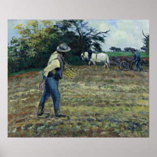 Póster Pissarro - La Ducha Y El Llanto