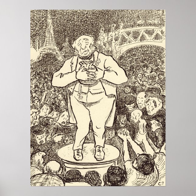 Póster Pissarro - La Guerra De Los Ojos Y Los No (Frente)