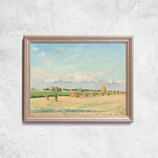 Póster Pissarro Landscape Ile De France Art (Pissarro Landscape Ile De France Art Poster
)
