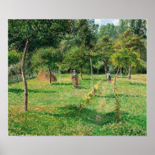 Póster Pissarro - Orchard En Eragny 1896
