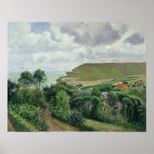 Póster Pissarro - Vista De Berneval 1900