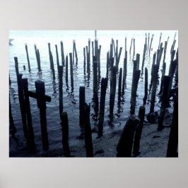 Póster Pista costera del extremo norte de Boston