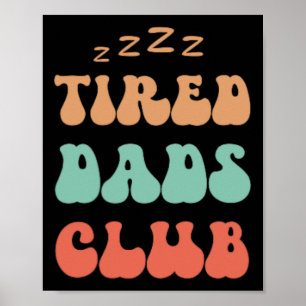 Póster Pista de carreras de coches del club de papás en e