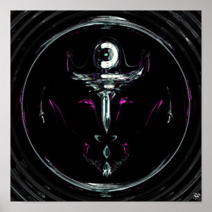 Póster Pista de espacio v6