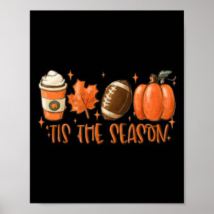 Póster Pista De Especias De Calabaza Es El Agradecimiento