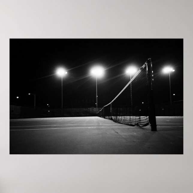 Póster pista de tenis (Frente)
