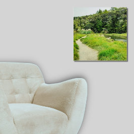 Póster Pista natural Kakamatura a lo largo de Lagune Phot