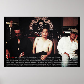 PÓSTER PISTOL JAZZ ポスター(大)