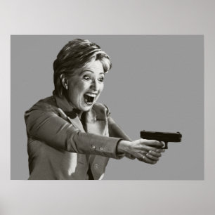 Póster Pistola de Hillary
