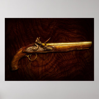Póster Pistola - Pistola de chispa