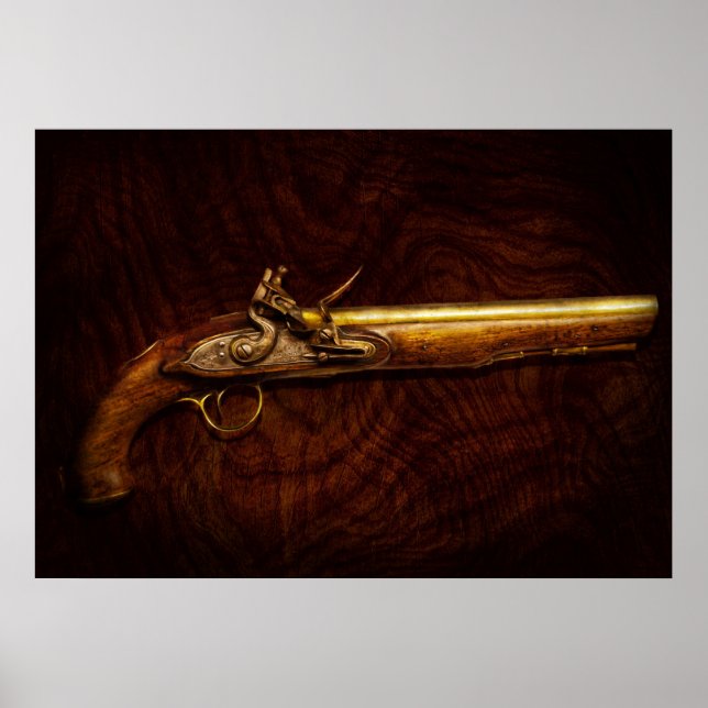 Póster Pistola - Pistola de chispa (Frente)