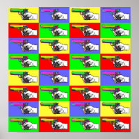 Pistolas de Pop-Art