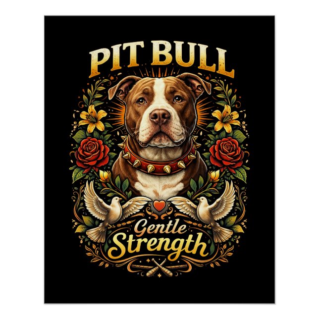 Póster Pit Bull: Fuerza Suave (Anverso)