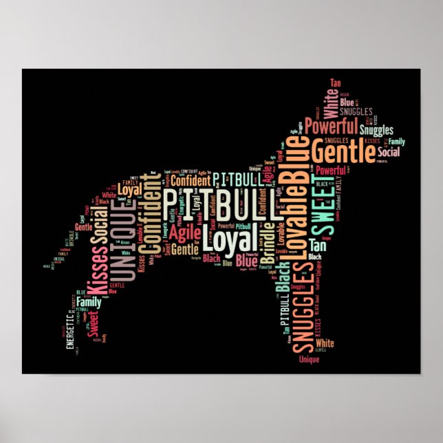 Póster Pitbull Poster (Frente)