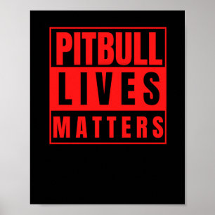 Póster Pitbull vive - Pitbull Stuff Dog Lover Pegatina