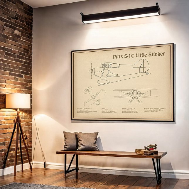 Póster Pitts S-1C - Planes de Planes de Planes de Plano d (Subido por el creador)