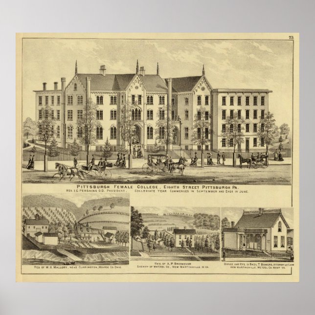 Póster Pittsburgh (Frente)