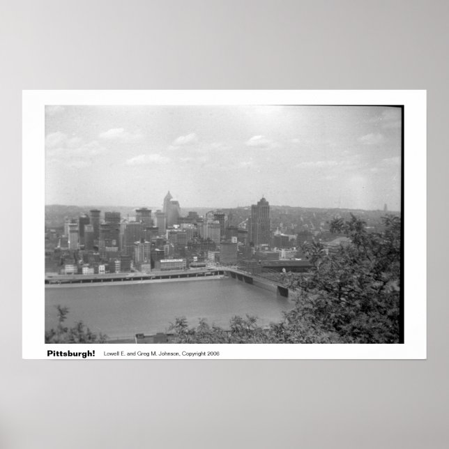 Póster ¡Pittsburgh! (Frente)