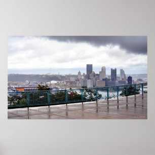 Póster Pittsburgh… este acero no aherrumbra