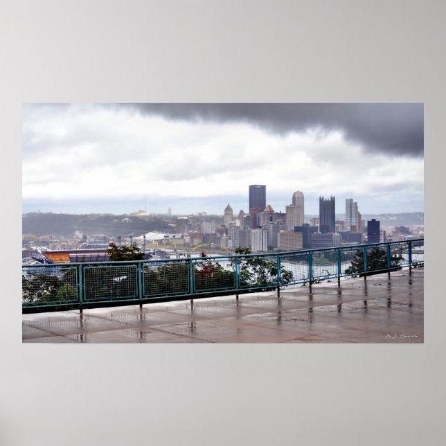 Póster Pittsburgh... Este acero no se oxidará (Frente)
