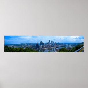 Póster Pittsburgh Panorama