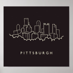 Póster Pittsburgh Pennsylvania